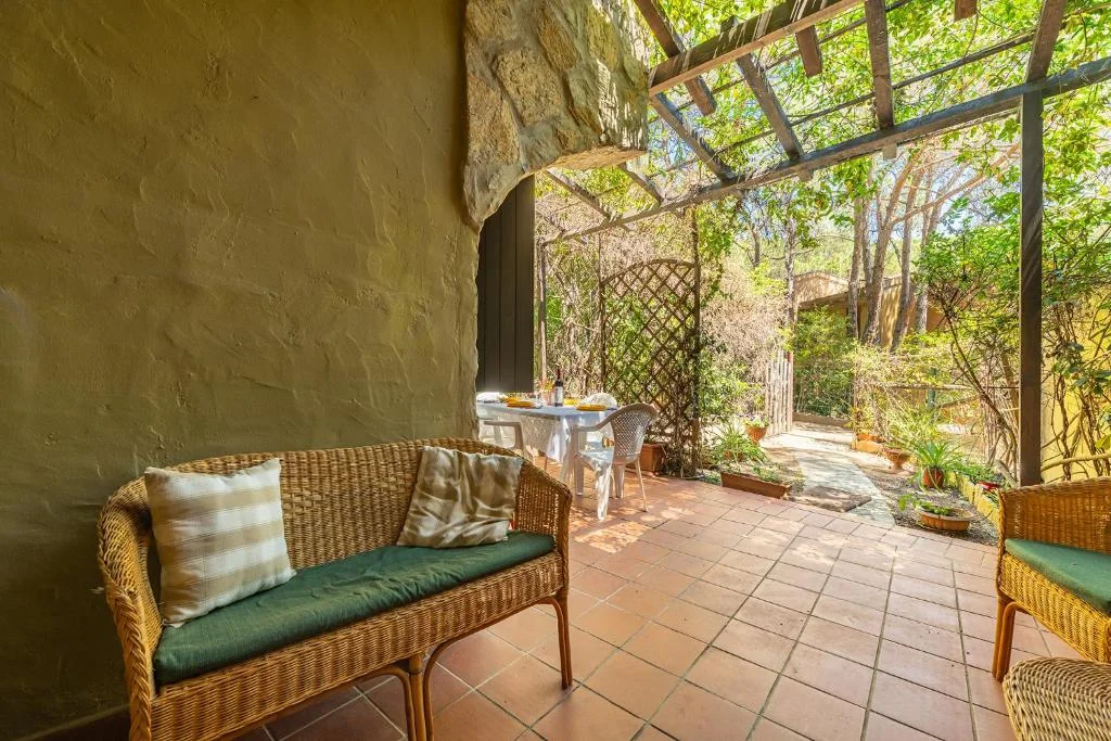 Veranda con divanetto